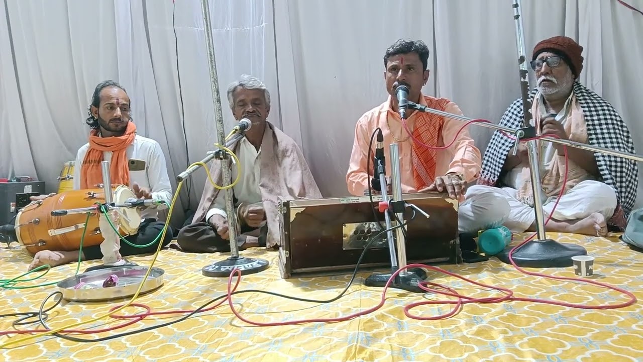 गायक भेराराम जी महाराज मोखावा एक शाम गंगा मैया के नाम स्व, गणेश जी सोनी के डागड़ी में गंगा थारी लेर 
