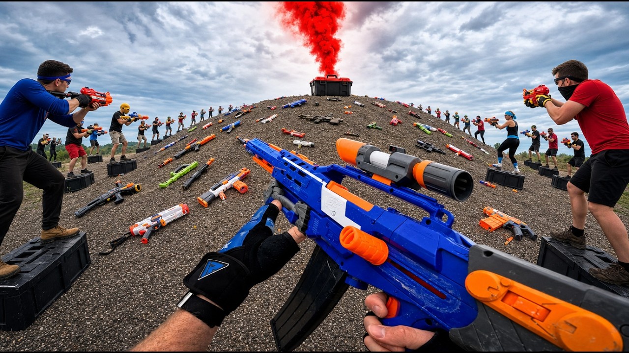 NERF ГОЛОДНЫЕ ИГРЫ: КОРОЛЕВСКАЯ БИТВА