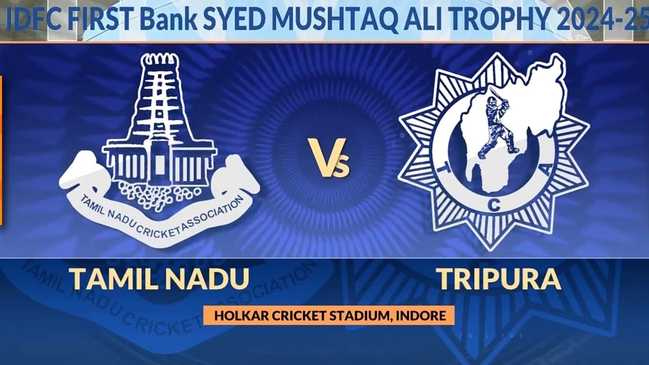 SMAT || TAMILNADU vs TRIPURA Highlight // Syed Mushtaq Ali Trophy //SMAT 2024