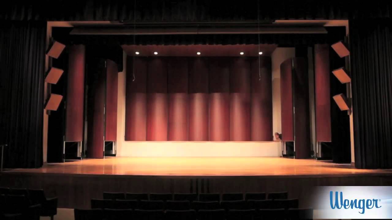 Wenger Diva Acoustical Shell Setup Time Lapse - Owatonna High School