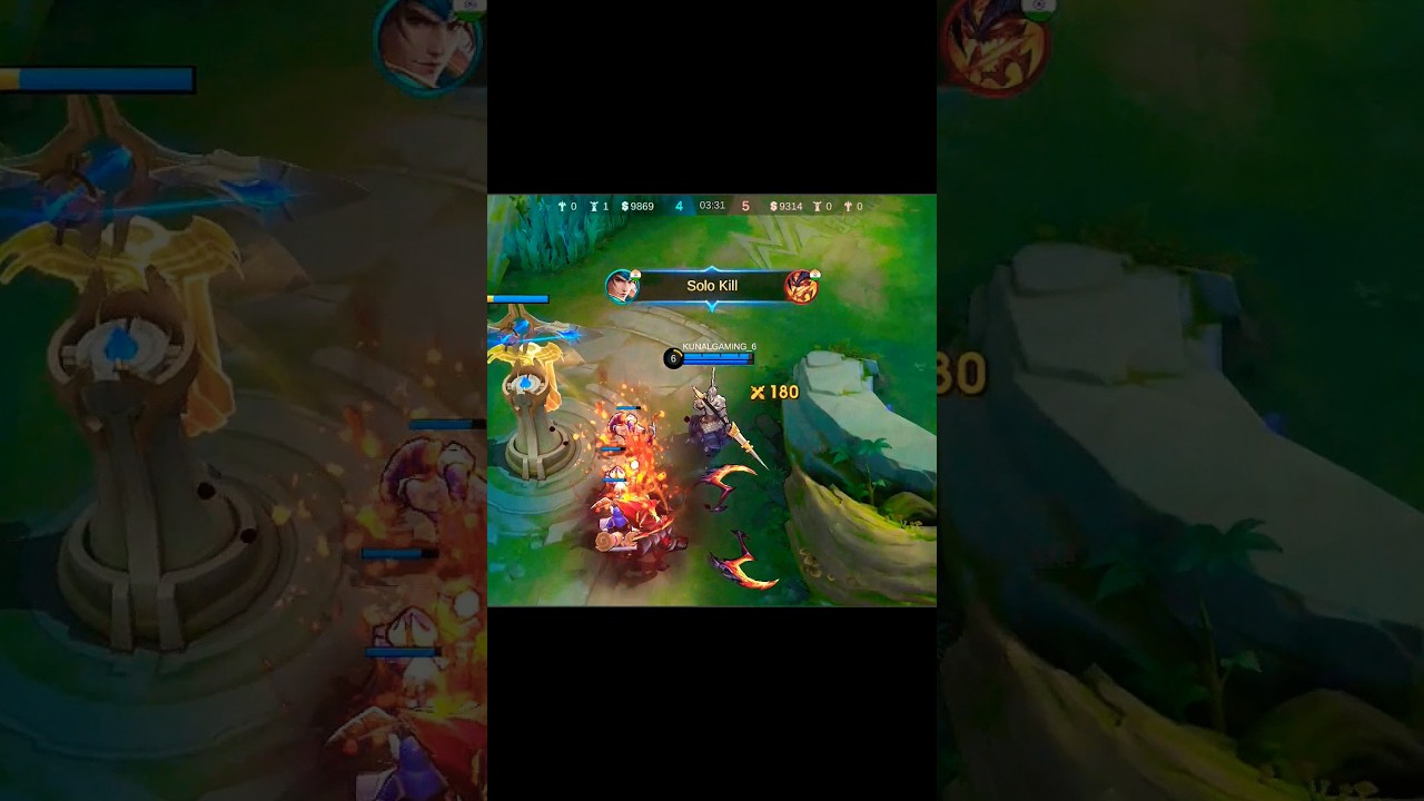 “Solo Kill King 👑 | Mobile Legends OP Play | Kunal Gaming Shorts”