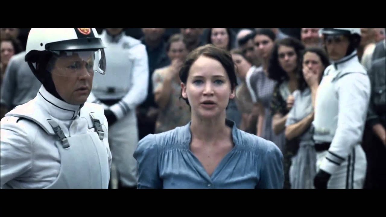The Hunger Games: Katniss and Peeta Reaping Scene [HD]