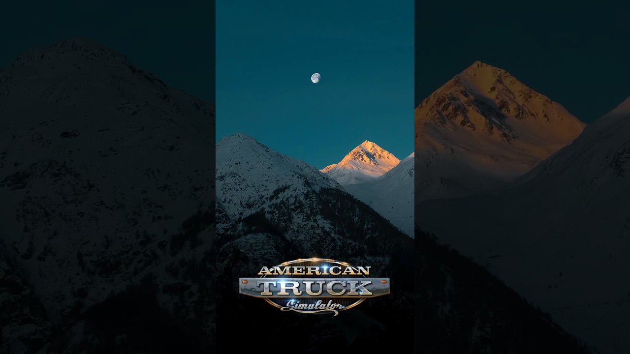 Realistic Mountain Rework in ATS (1.49 Update) #shorts
