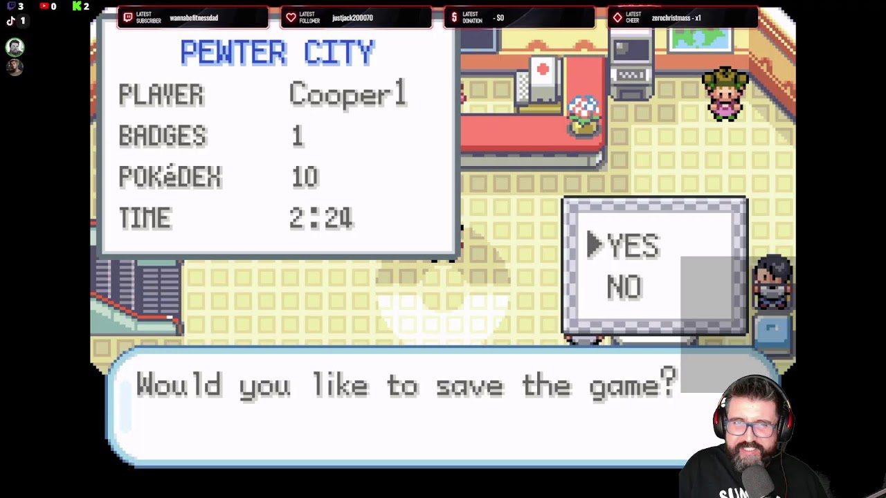 Playing Pokemon Leafgreen! 😱