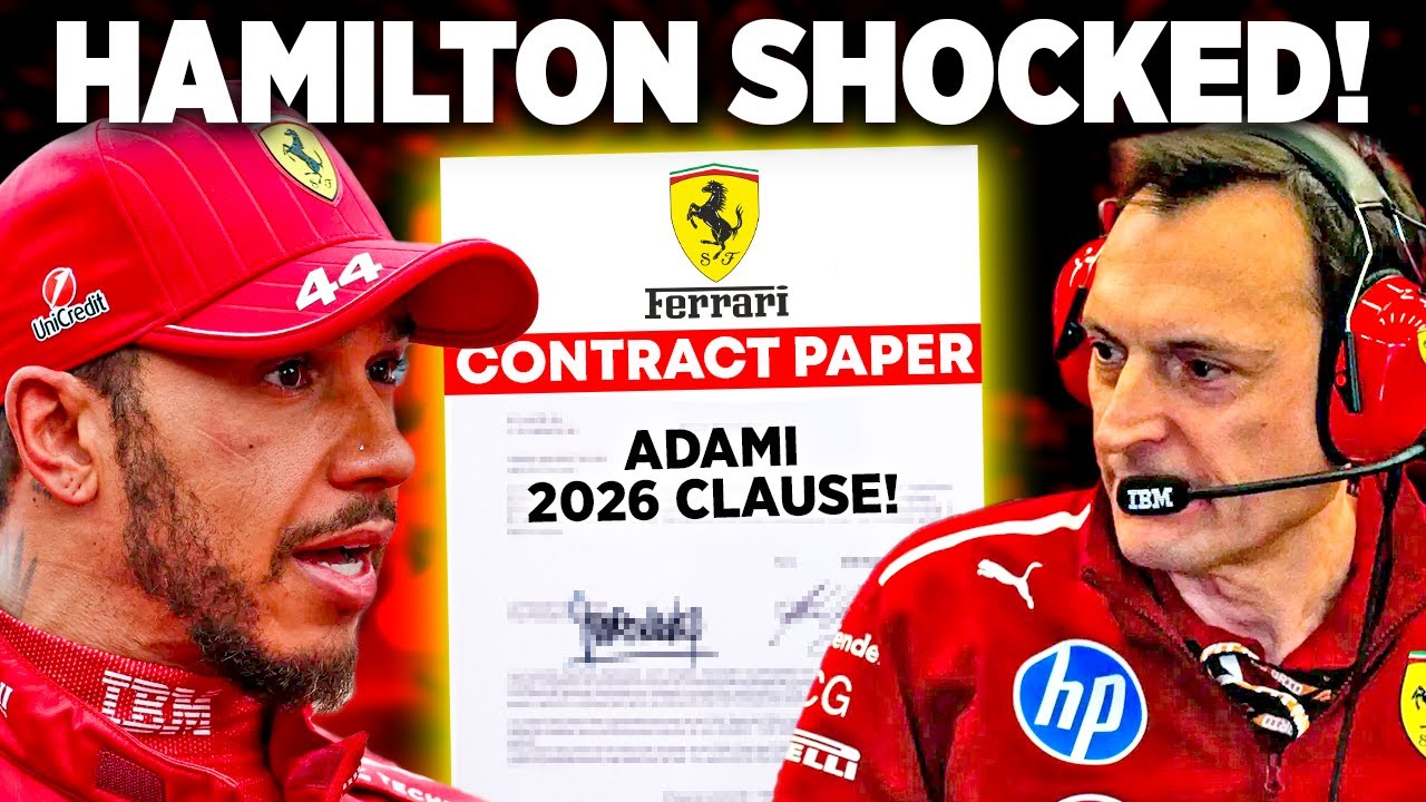 Ferrari Drops HUGE NEWS On Adami & Hamilton for 2026 (It’s Not What You Think)