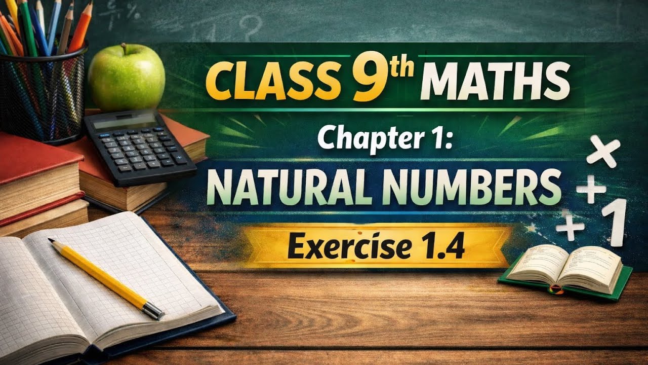 Ex-1.4 CBSE maths NCRT class-9 complete concept and exercise explanation ☺️