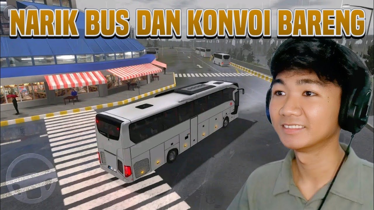 Aku Coba Mabar Online di Bus Simulator Ultimate!! Bisa Narik Sekaligus Konvoi Bareng Cuy!!
