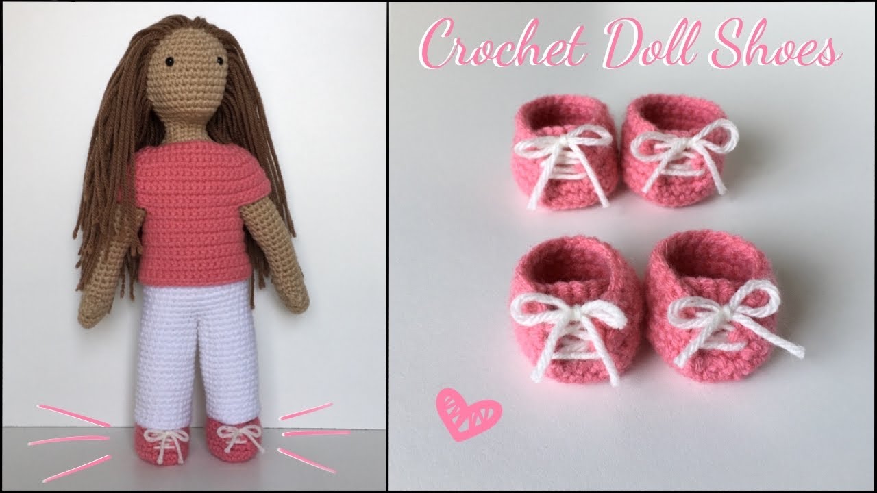 Crochet Doll Shoes - The Craft Nut
