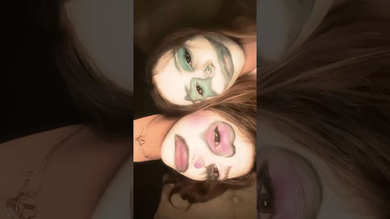 clown makeup trend #trending #clown #clownmakeup #fyp #viral