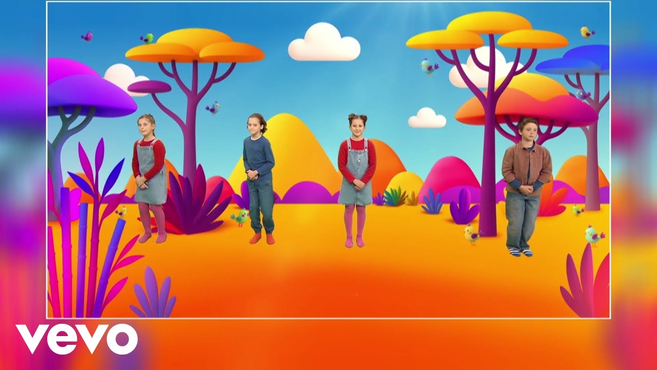 Piccolo Coro dell'Antoniano - Raffa la giraffa (VIDEO LIS - 68° Zecchino d'Oro)