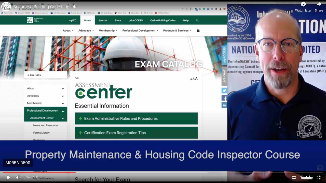 Become a Certified Building Code Inspector