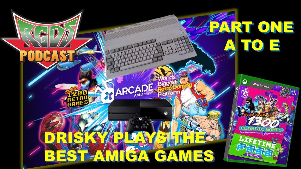 RGDS Ant Stream  - Best Amiga Games -  Part One  -  A to E
