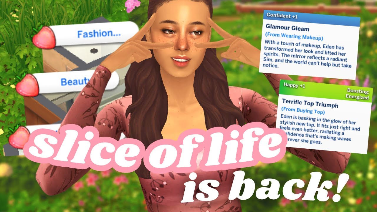 Мод «Кусочек жизни» вернулся💖 | Обзор мода для Sims 4
