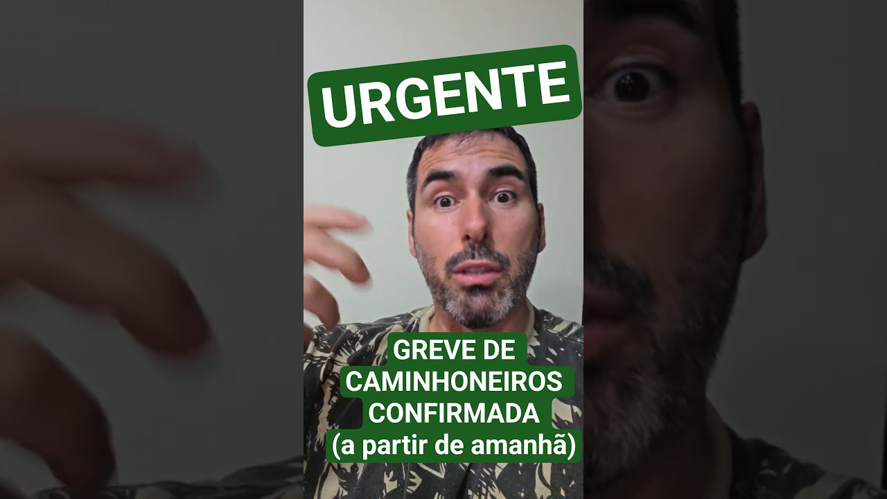 O BRASIL VAI PARAR #caminhoneiro #diesel #noticias #brasil