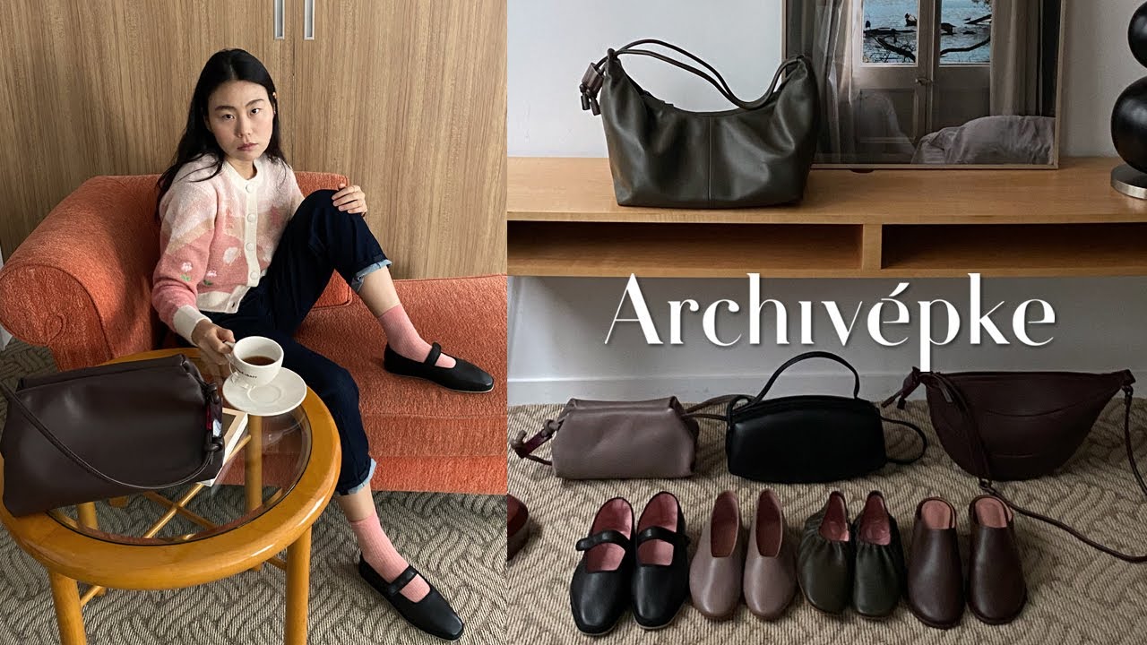 Archivépke 아카이브앱크 신발, 가방과 함께한 6가지 가을 스타일링. 할인쿠폰까지💸  플랫슈즈, 뮬, 플링백, 필로우백, 메리제인, 릿지백, 쉘 토트백 리뷰 [딘디픽]