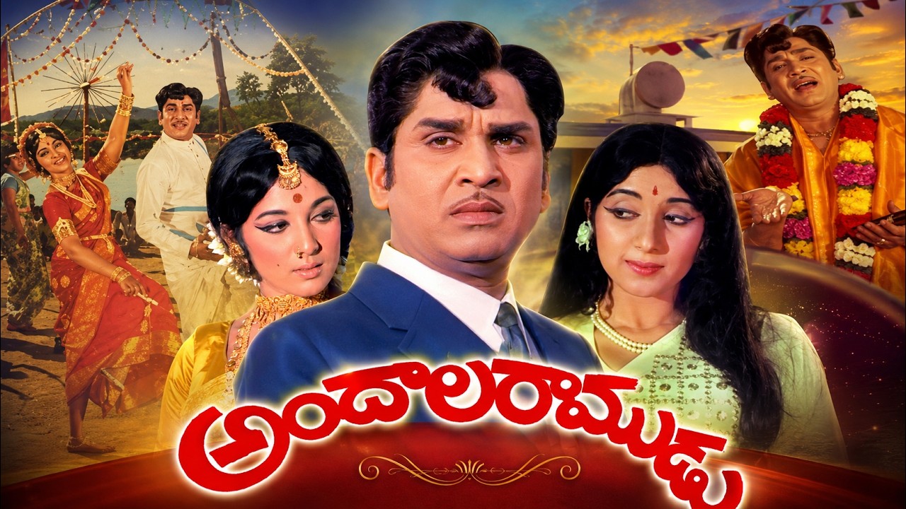 అందాల రాముడు Full Length Movie | Akkineni Nageswara Rao | Latha | Telugu Old Hit Movie