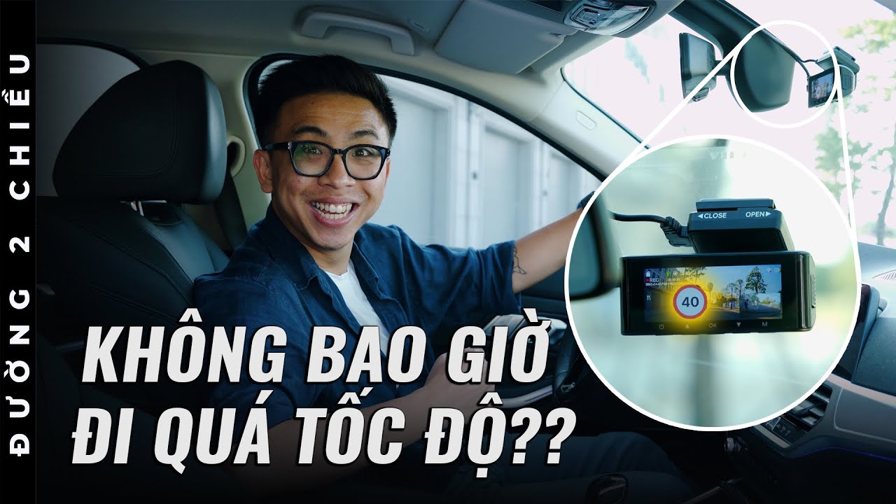 Đánh giá cam hành trình VIETMAP Speedmap M1: Camera giải quyết bài toán TỐC ĐỘ khi đi đường
