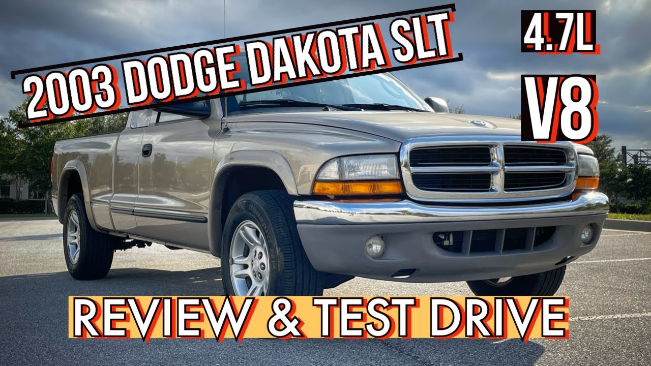 2003 Dodge Dakota SLT 4.7L V8 Review & Test Drive