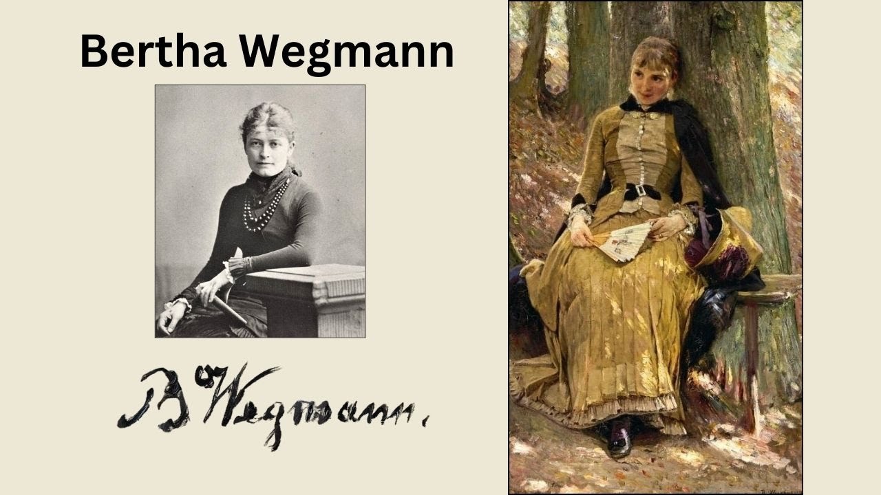 Bertha Wegmann,  Danish Portrait Painter Extraordinaire