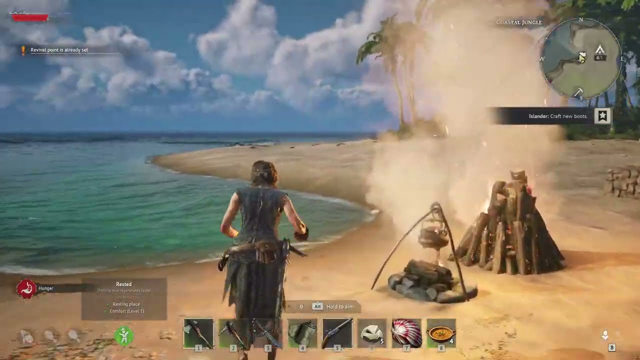 #WindRose Fresh Start Surviving and Thriving? Building Base Camp #survivalgame #gaming