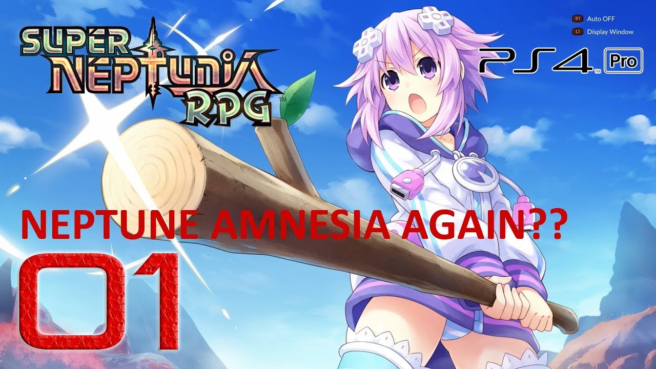Super Neptunia RPG Walkthrough (English | Japanese Voice) Part 1 - Neptune Amnesia Again?