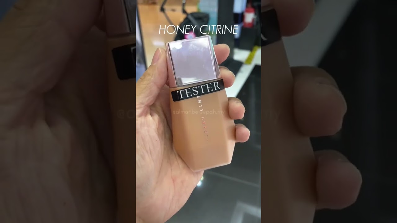 Fenty Beauty Eaze Drop &lsquo;Lit all four shades! Glowy makeup. Natural radiance. Healthy skin glow.