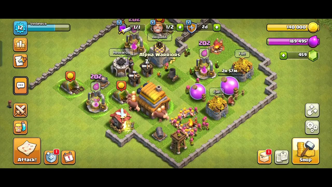 Clash Of Clans Town Hall 1 Up To 15 Day 2 Part 1