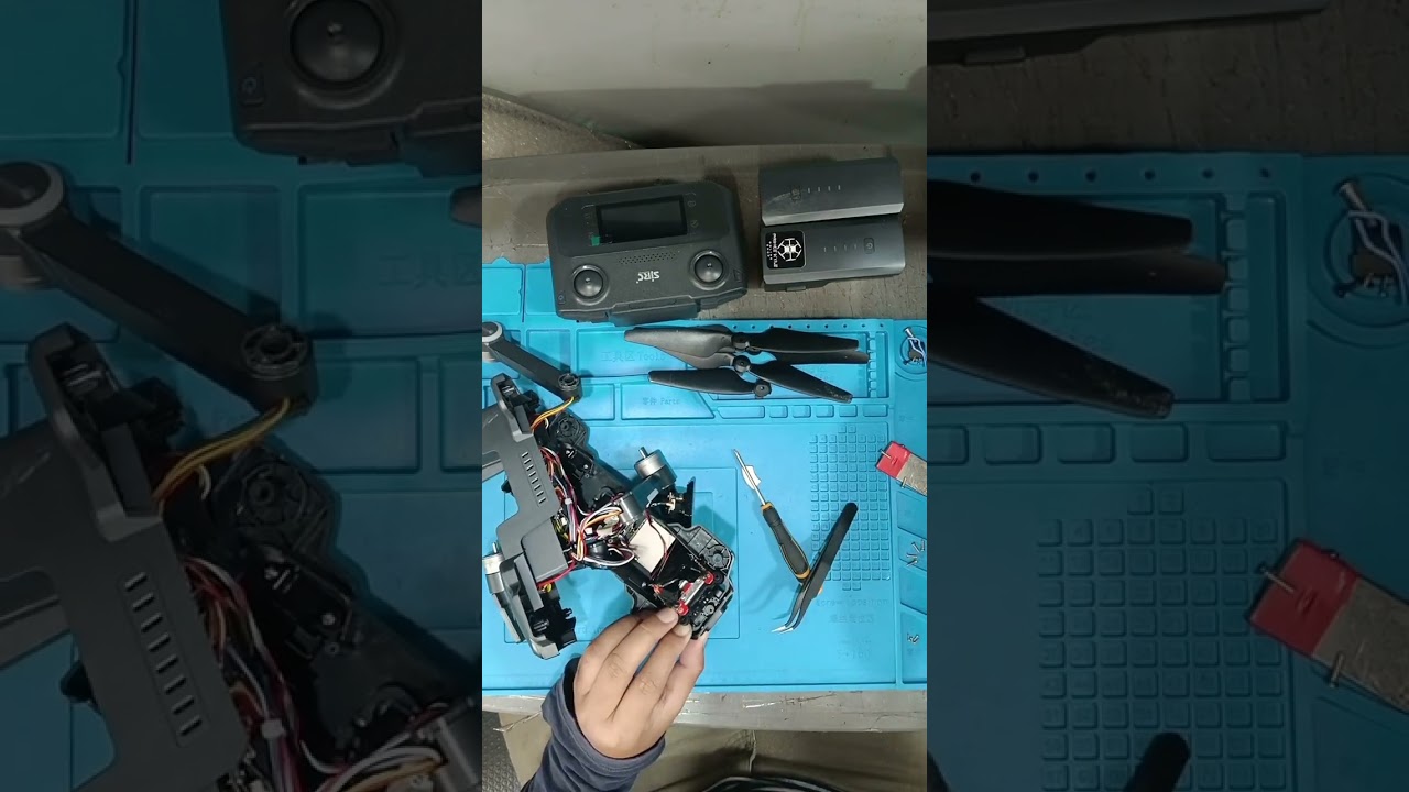 SJRC F22S Gimbal camera fix.