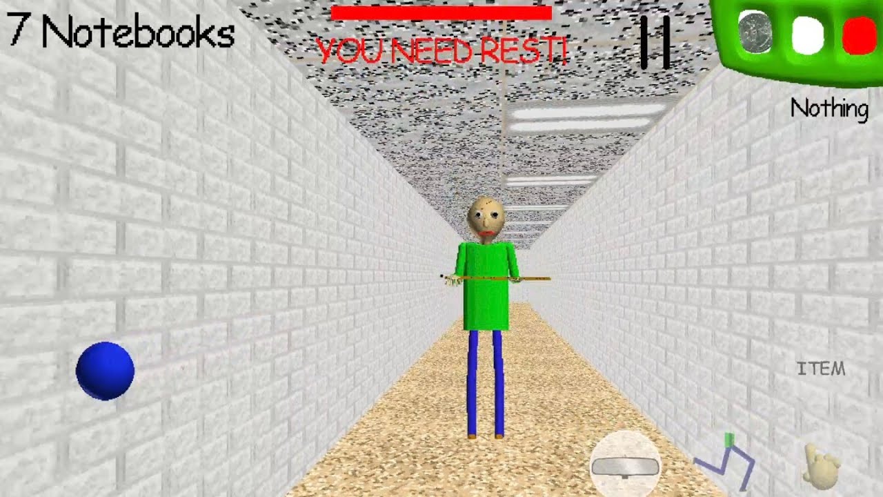 Baldis Basics in Education and Learning (7 NOTEBOOKS ENDLESS MODE)