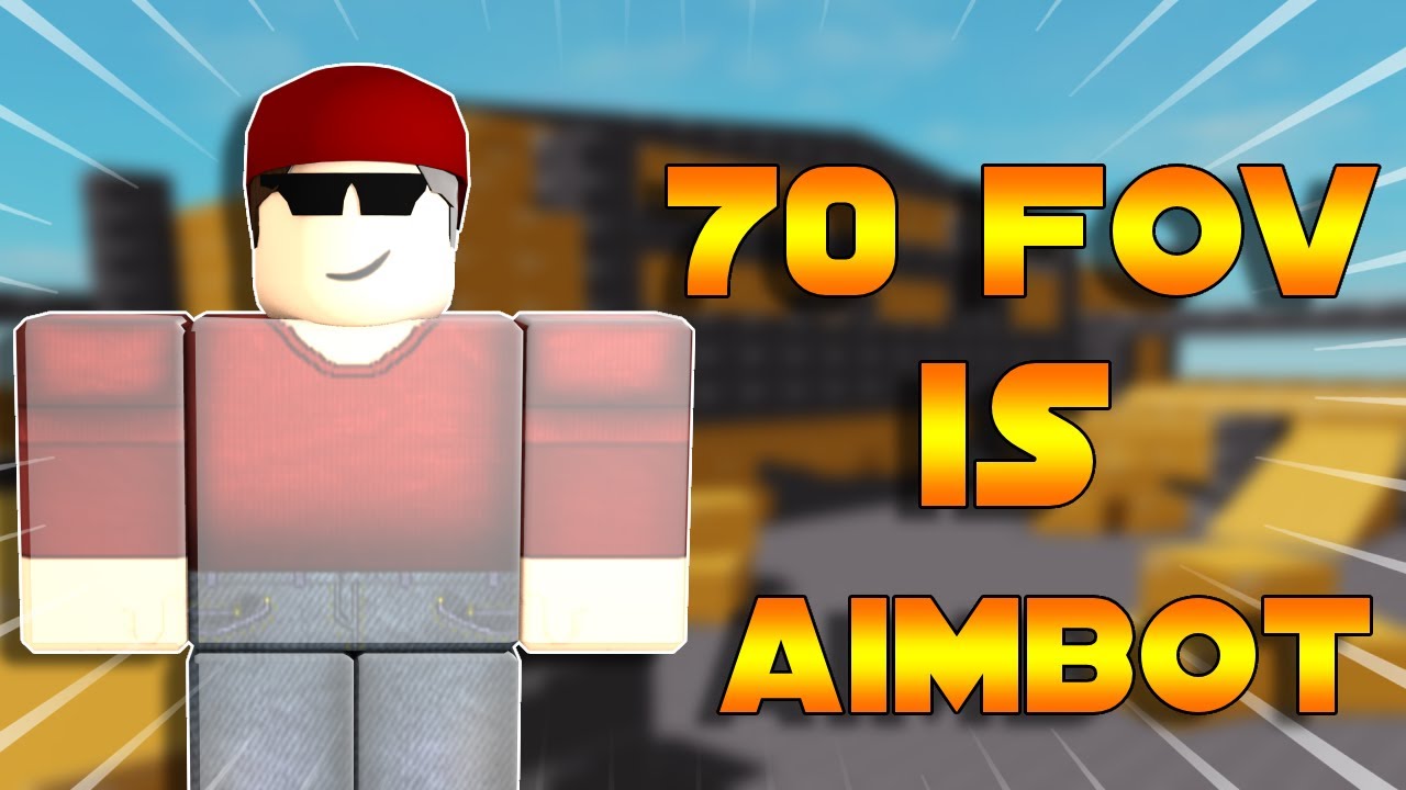 70 FOV IS AIMBOT!!! (Roblox Arsenal)
