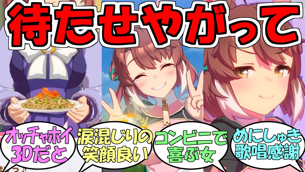 『ダンツフレーム』に対するみんなの反応【ウマ娘プリティーダービー】