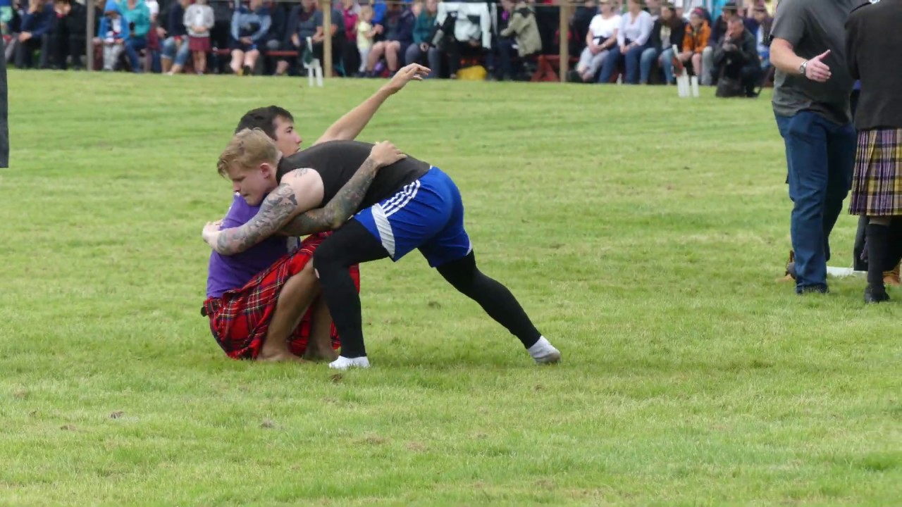 Backhold Wrestling, Bridge of Allan Games (4K)