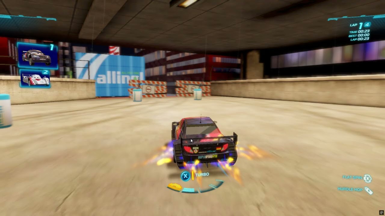 Cars 2 TVG Max Schnell Ginza Sprint 4 Laps