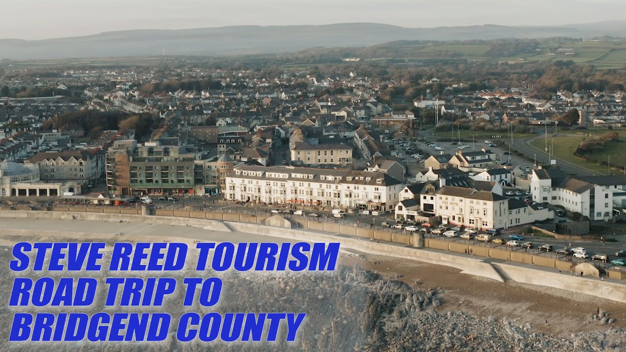 Steve Reed Tourism Road Trip around Bridgend County