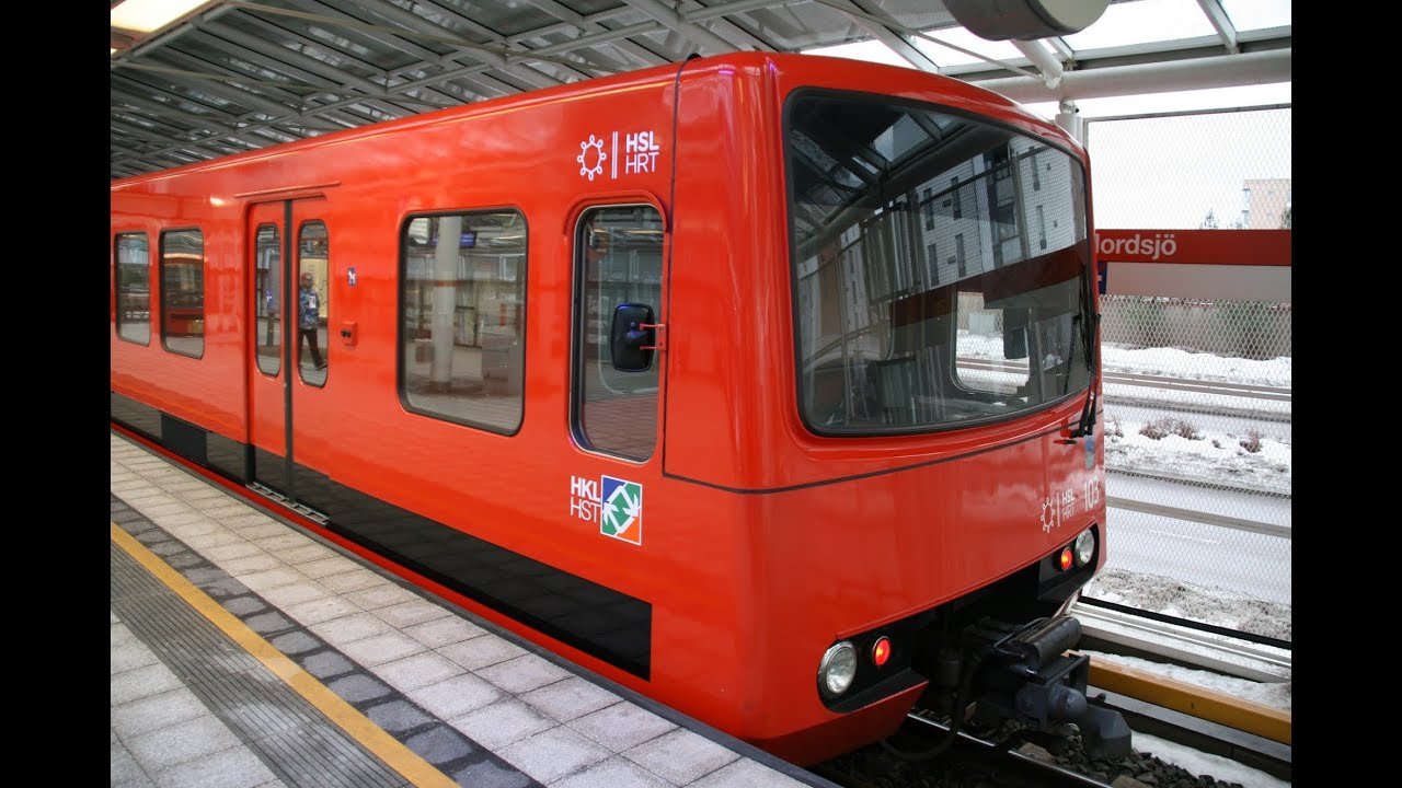 [Inductor-recorded traction motor sound] Helsinki Metro M100 (Strömberg SCR-VVVF)