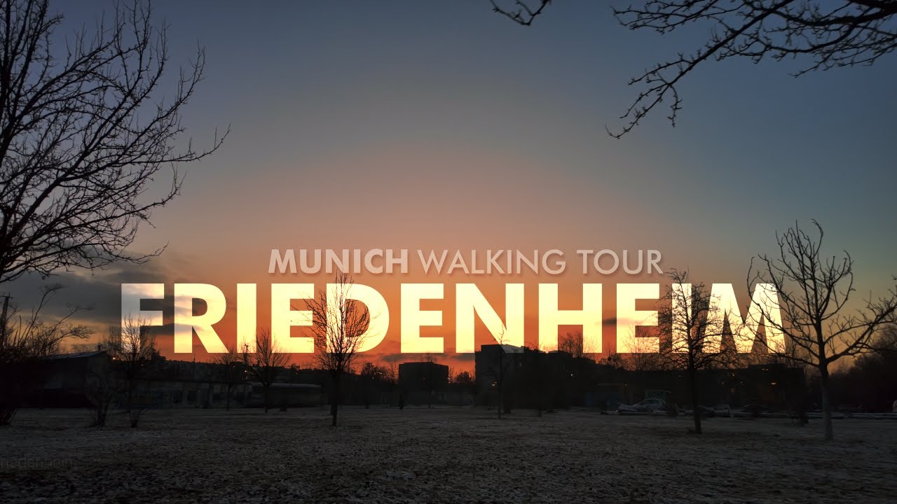 Evening Walk through Munich's West | 4K Munich Walking Tour