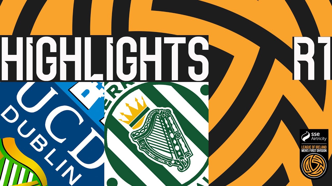 UCD 2-1 Kerry | SSE Airtricity Men's First Division | Highlights
