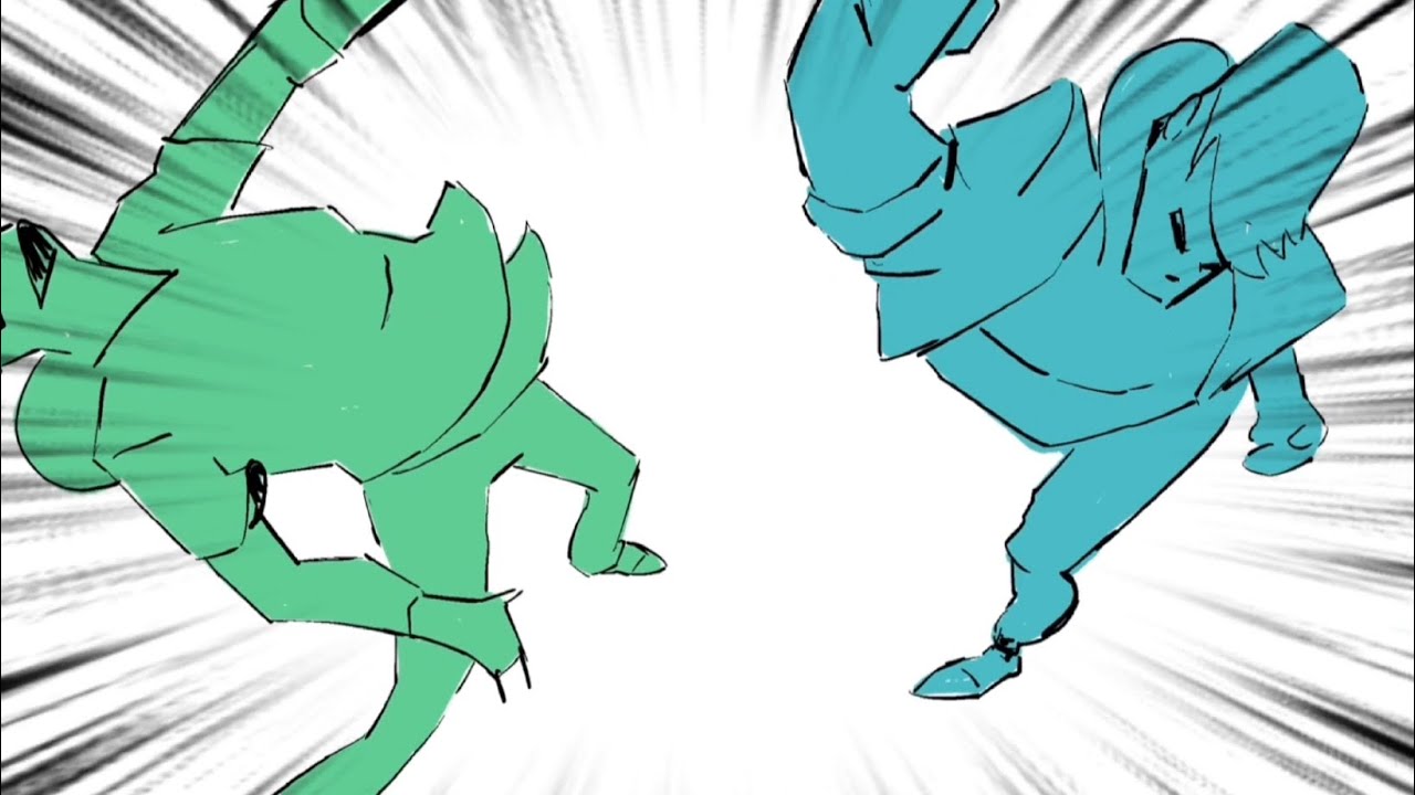 2d Animated Fight Scene &ldquo;Killer Combo&rdquo;