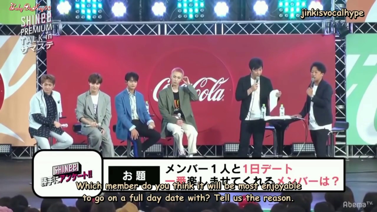 [Eng] 180811 SHINee Onew Key Dating Concept (OnKey Moment @ Abema TV Summer Station)