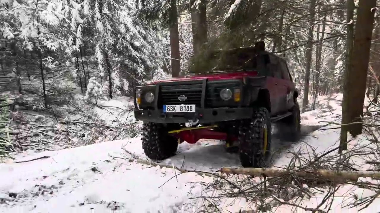 Nissan patrol y60 offroad chill ....Td42t vs M60B40