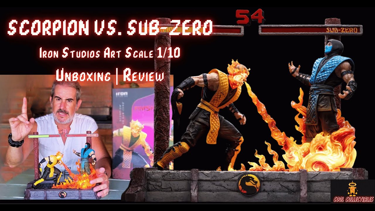 Scorpion vs. Sub-Zero | @IronStudiosCollectibles - Unboxing + Review