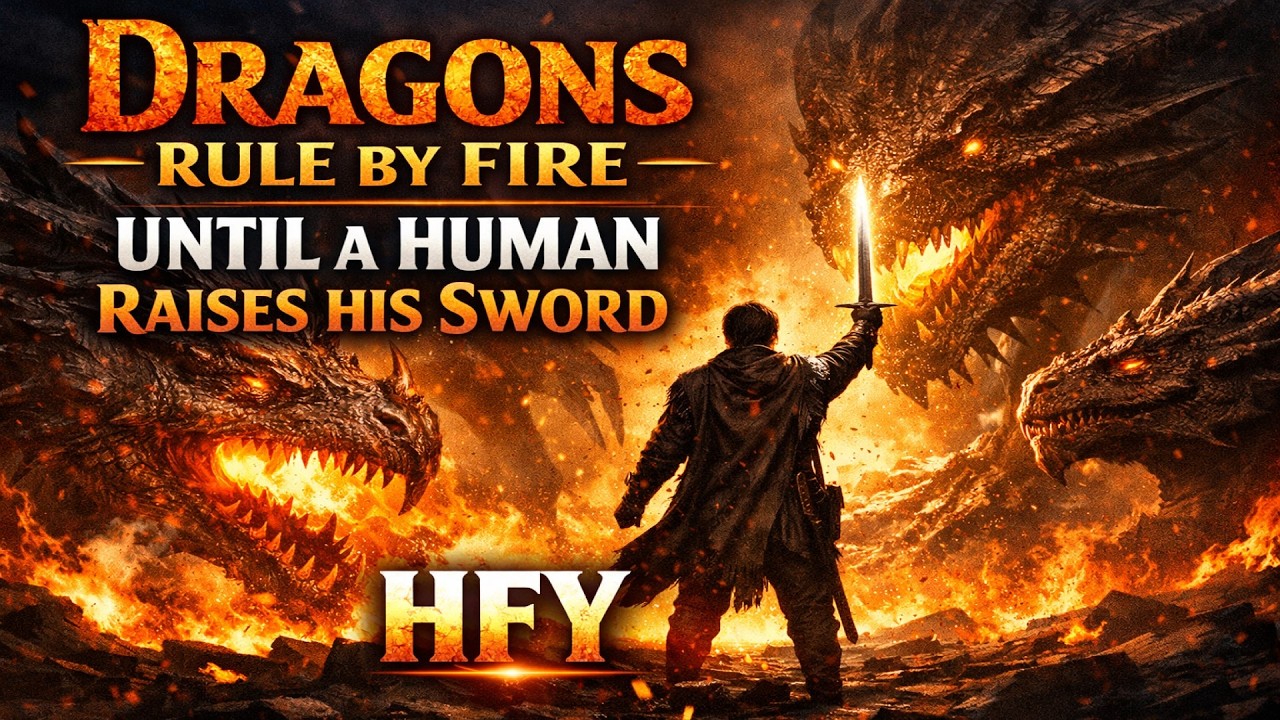 Dragons Rule by Fire—Until a Human Raises His Sword | HFY