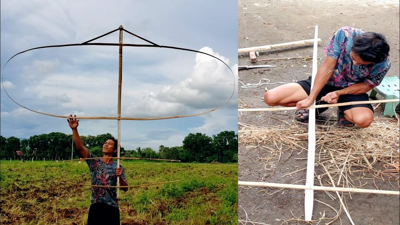 GUSTO MO BA MATUTO NA GUMAWA NG MALAKING SARANGGOLA TUTURUAN KO KAYO.