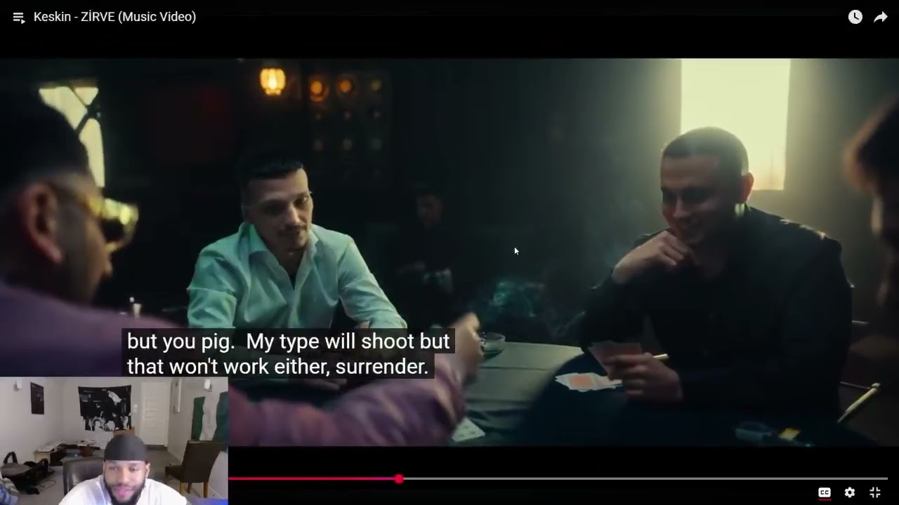 TURKISH Rap Reaction Keskin - ZİRVE Music Video