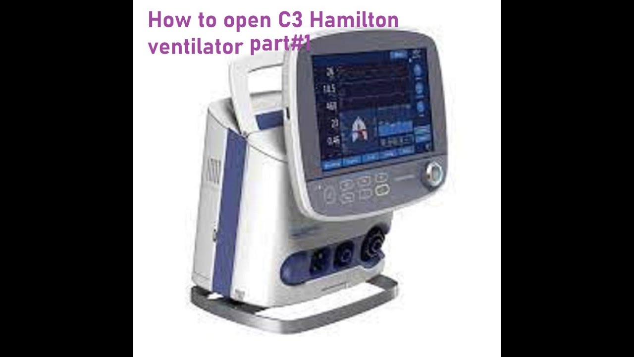 Part#1 How to open/repair Hamilton medical C3 ventilator.