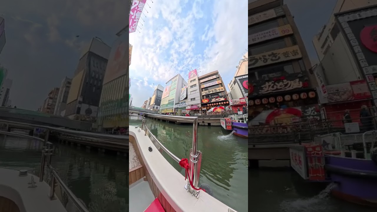 Dotonbori Canal Cruise 360 Full Duration Edition
