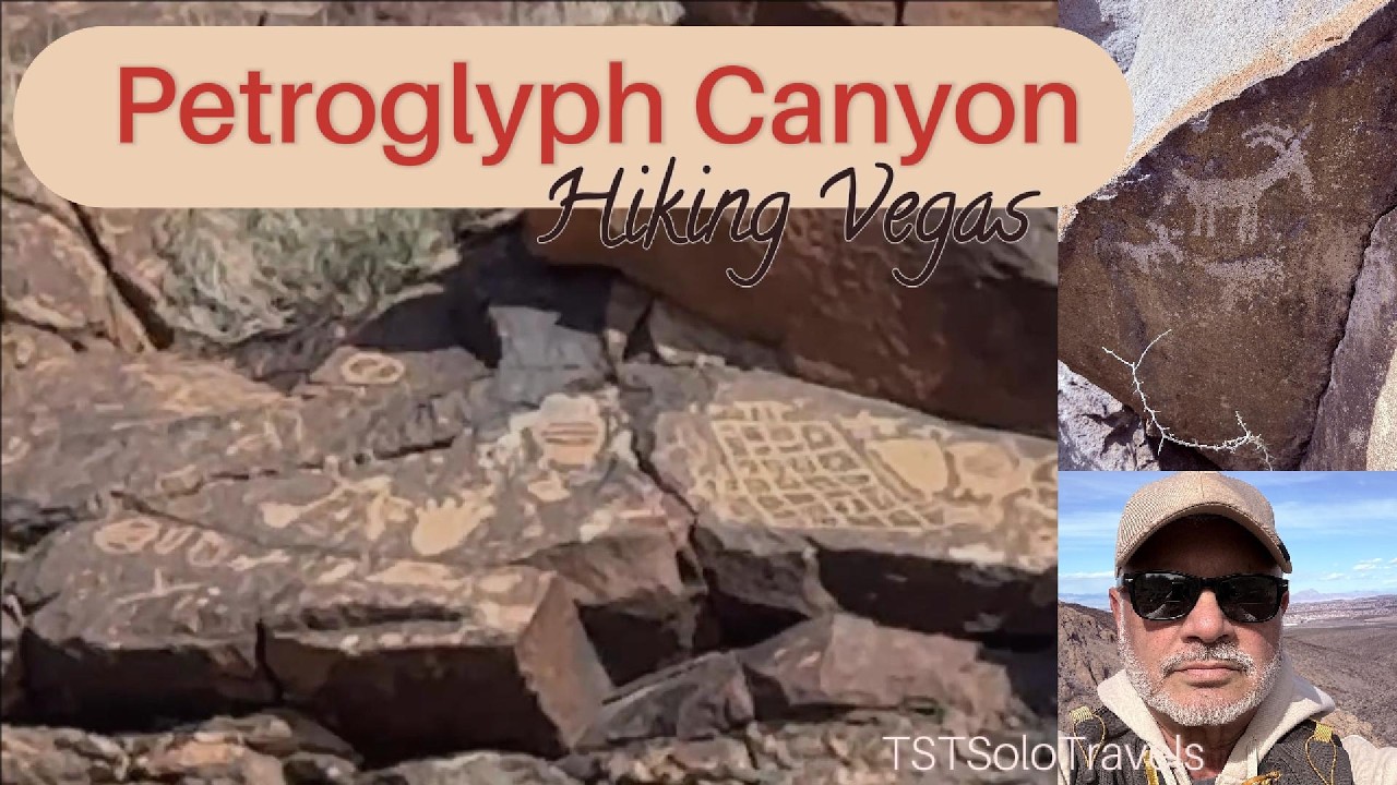 Petroglyph Canyon Trail - Hiking Vegas