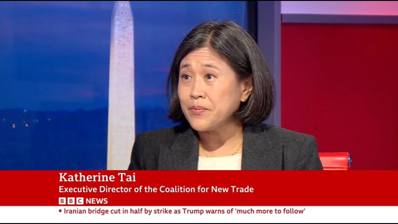 Amb. Katherine Tai on Iran War: Trade Disruptions, Oil Prices & Global Economic Impact | BBC News
