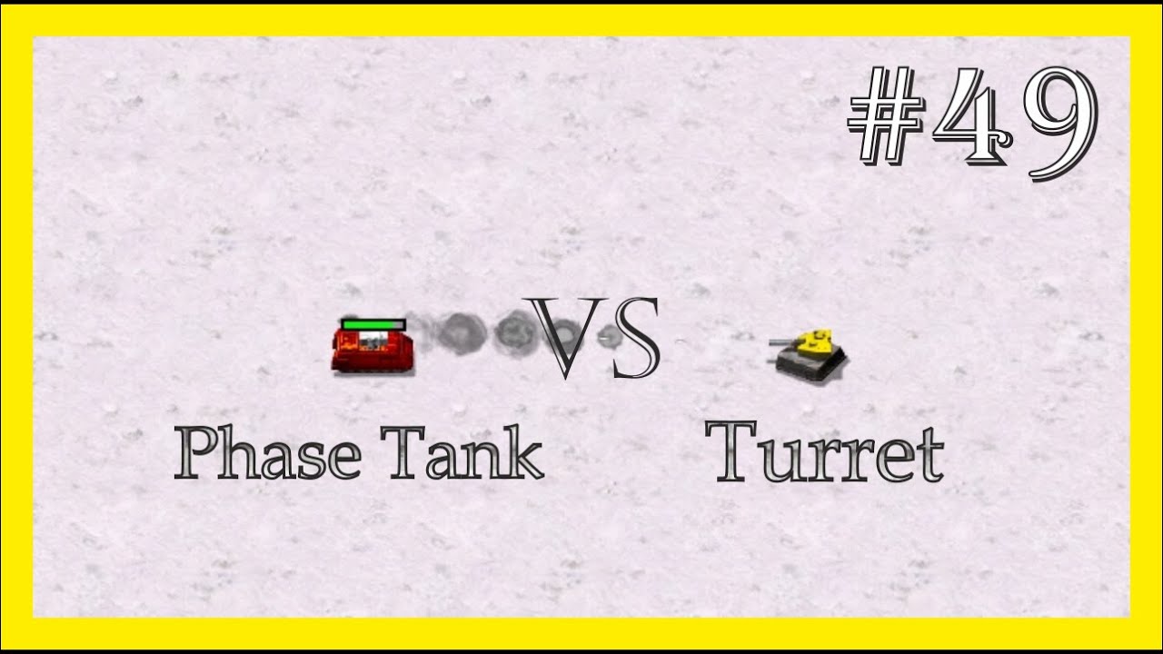 [VS Series] C&C Remastered: Red Alert | Phase Tank VS Turret - Ep. #49