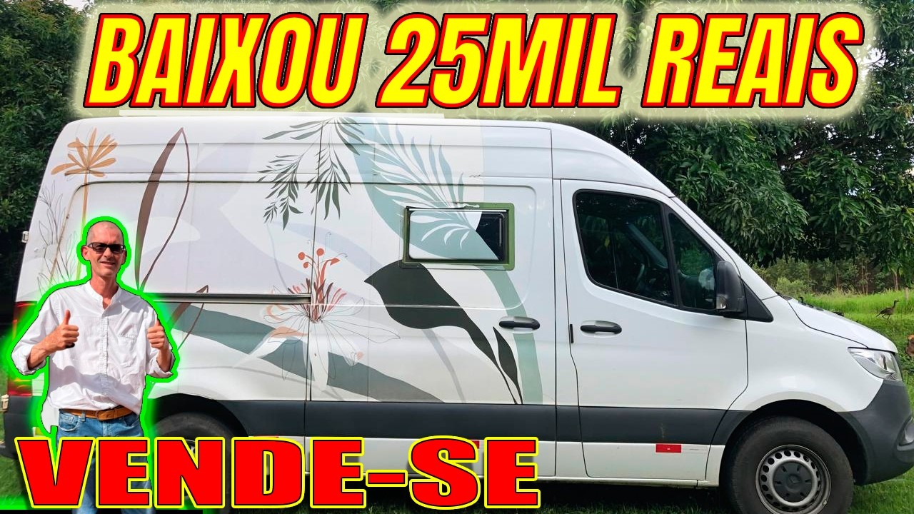 VENDE-SE SPRINTER | SÓ O VALOR DO CARRO MAIS  EQUIPAMENTOS | MONTAGEM CUSTO ZERO | BAIXOU 25MIL